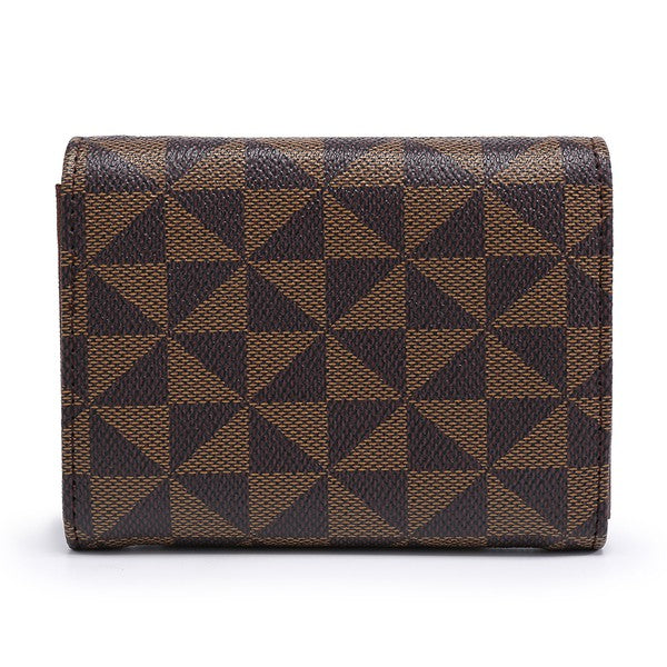 Monogram Tri-fold Wallet