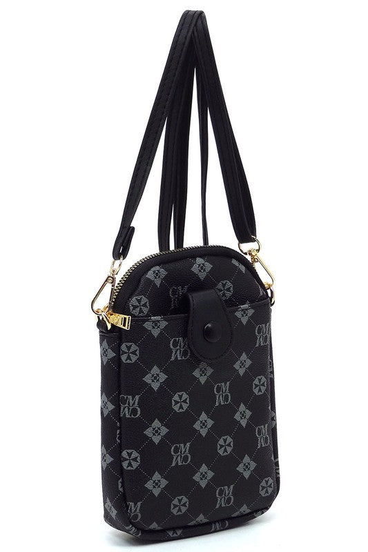 CM Monogram Mini Crossbody Bag Cell Phone Purse