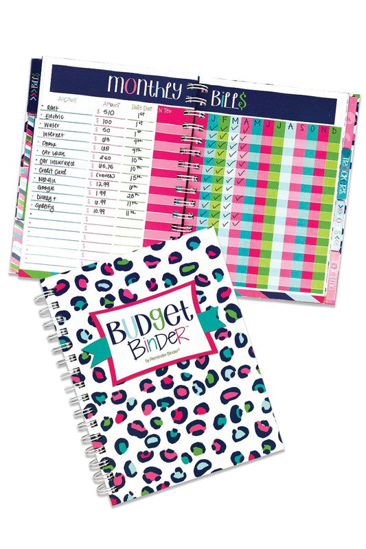 Budget Binder Financial Workbook Non-Dated 52-Week