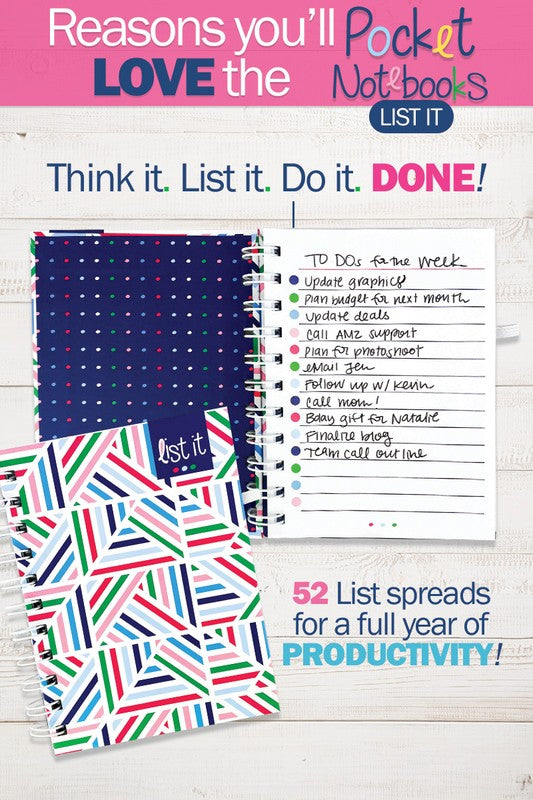 List it Pocket Notebook