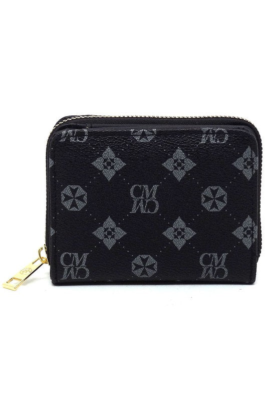 CM Monogram Accordion Bi-fold Wallet