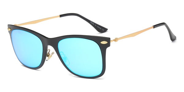 Classic Horn Rimmed Square Fashion Sunglasses