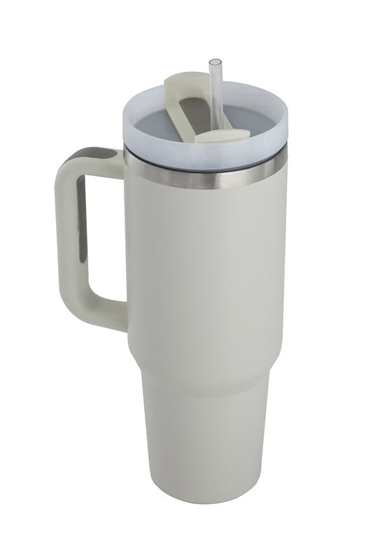 40oz Vacuum-Sealed Insulated Grip Tumbler